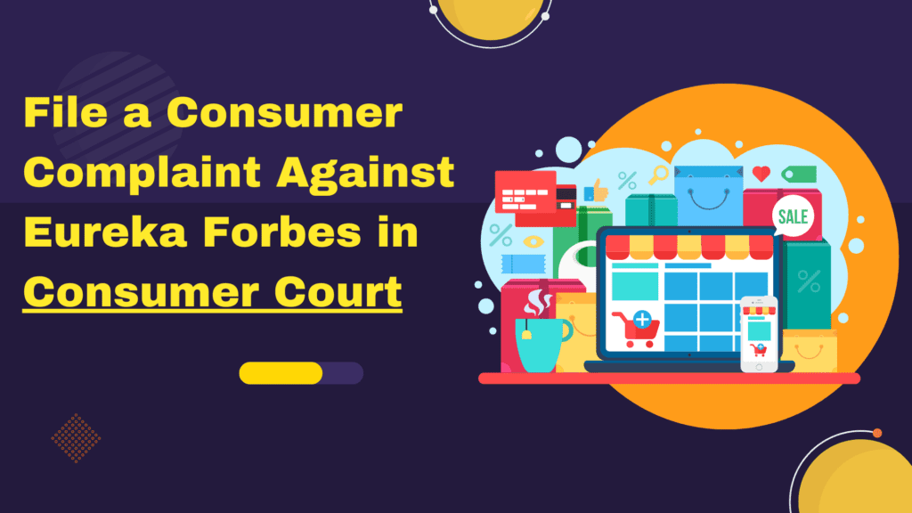 Eureka forbes complaint