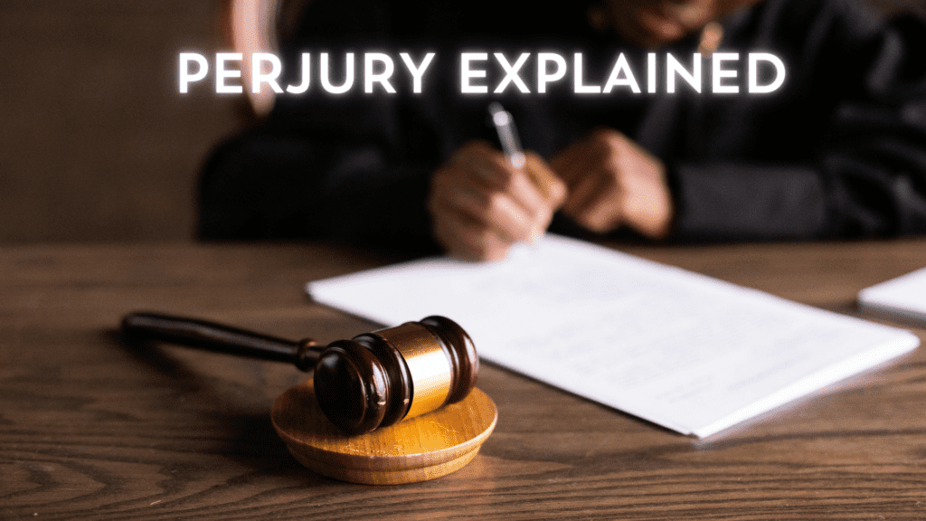 Perjury