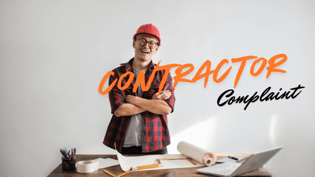 Contractor Complaints