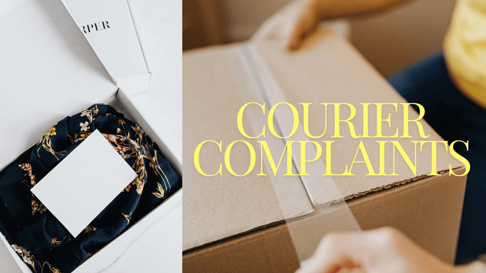 E-commerce Courier Complaints