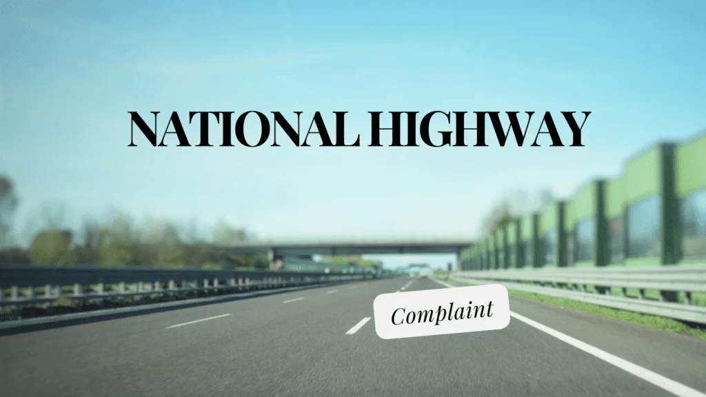 NHAI Complaint