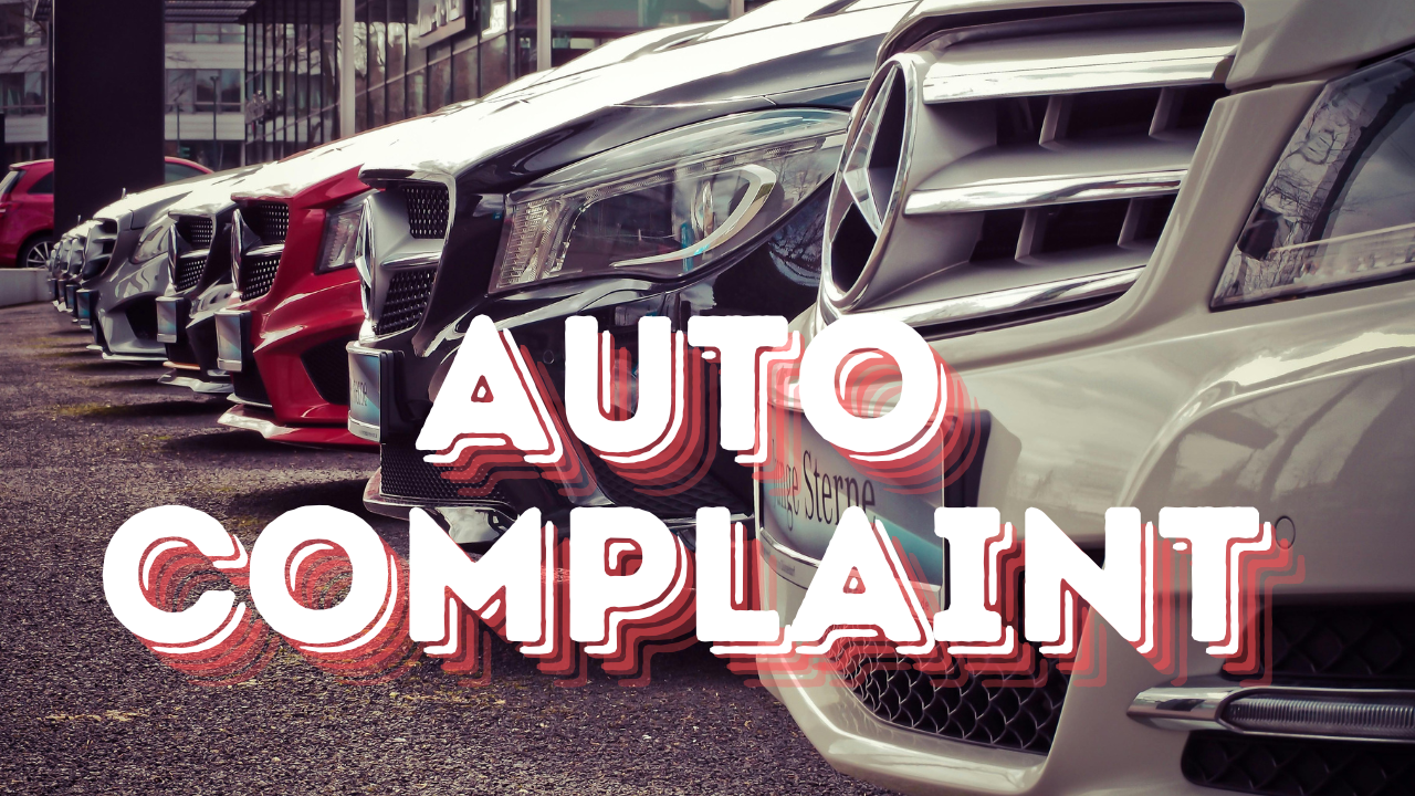 Automobile Complaint